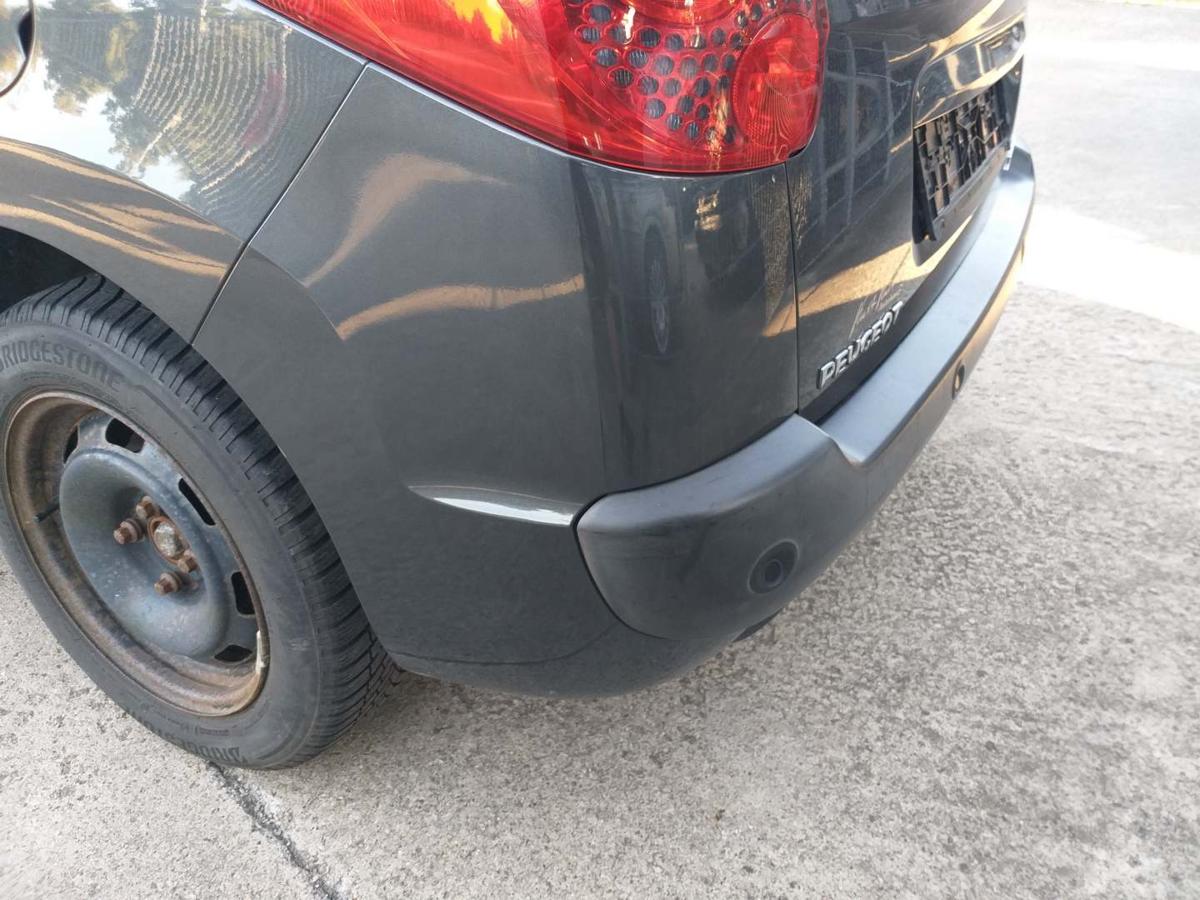 Peugeot 207SW original Stoßstange Stossfänger hinten KTP Grau Shark Bj.2008